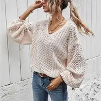 Spring Apricot Sweater