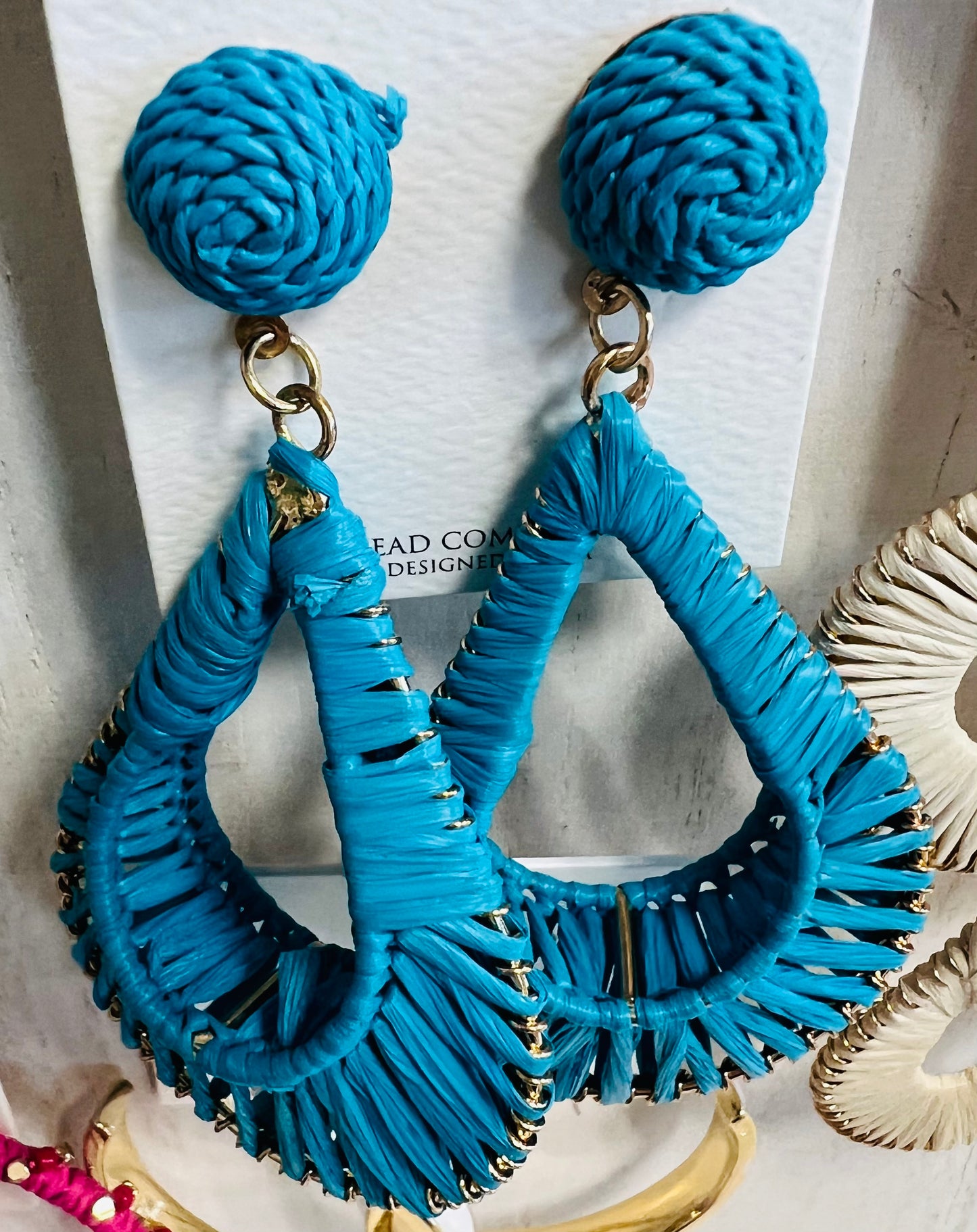 Turquoise Earring Hoops