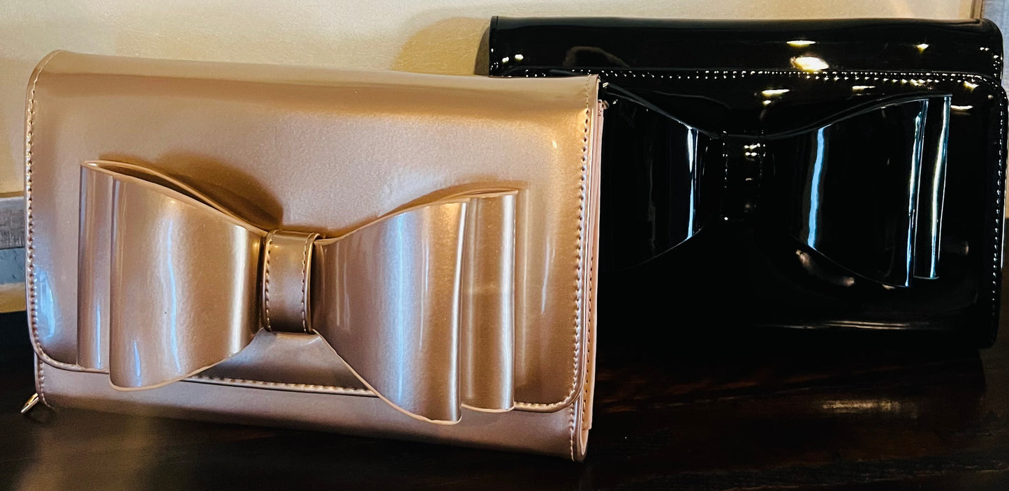 Patent Bow Wallet